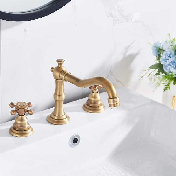 Plumbing & Fixtures Antique Bathroom Basin Faucet Sink Mixer Tap